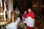 Il cardinale Martino alla Abbazia per il Patrono 8617